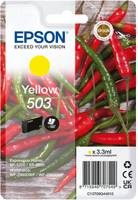 Epson 503 - 3.3 ml - Gelb - original - Blister mit RF- / akustischem Alarmsignal-1
