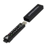 Apricorn Aegis Secure Key 3NX - USB-Flash-Laufwerk - verschlüsselt - 256 GB - US-1