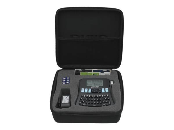 DYMO LabelMANAGER 210D Kit - Beschriftungsgerät - s/w - Thermotransfer - Rolle (1,2 cm)