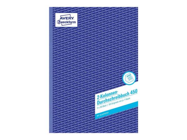 Avery Zweckform - Durchschreibebuch - 50 Blatt