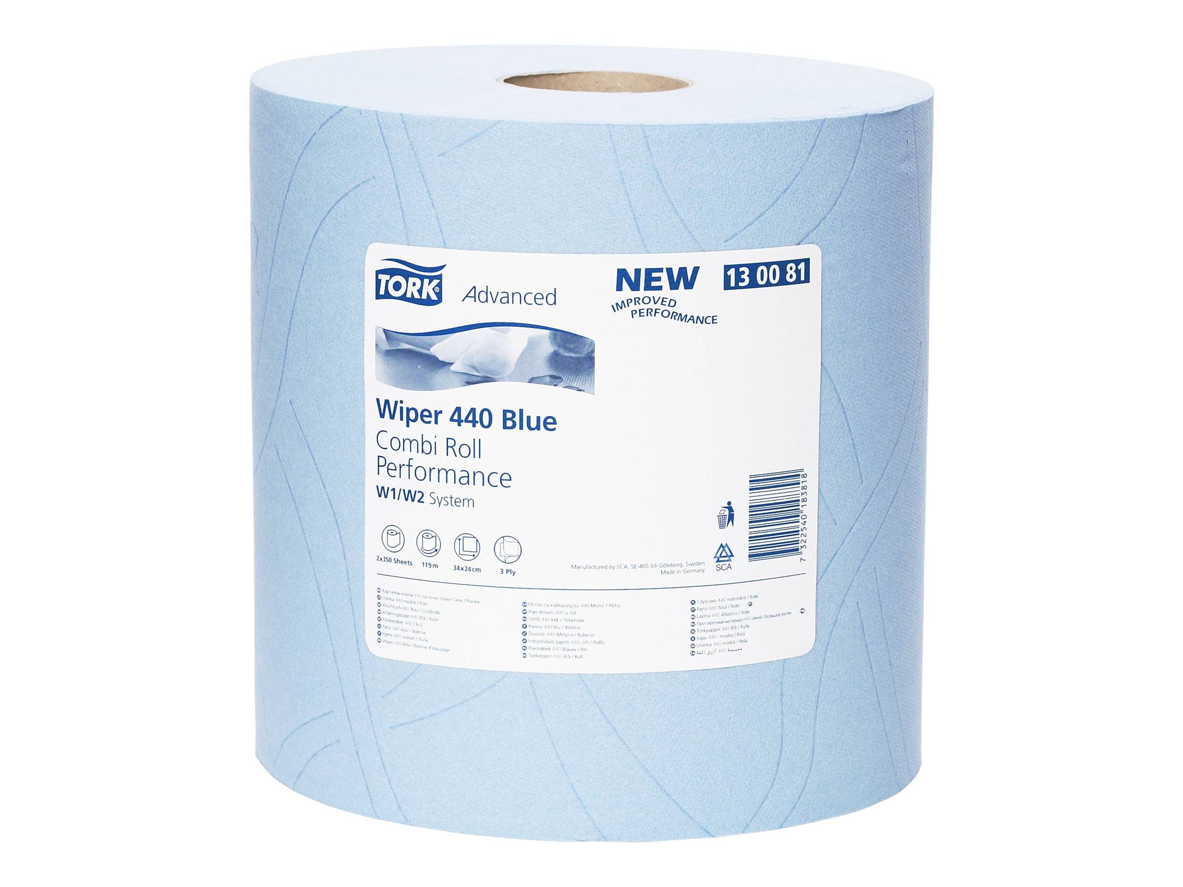 Tork Advanced Wiper 440 W1/W2 - Reinigungstücher