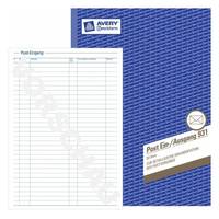Avery Zweckform PosteinAusgang Formularbuch 931 DIN A4 50Bl.-2