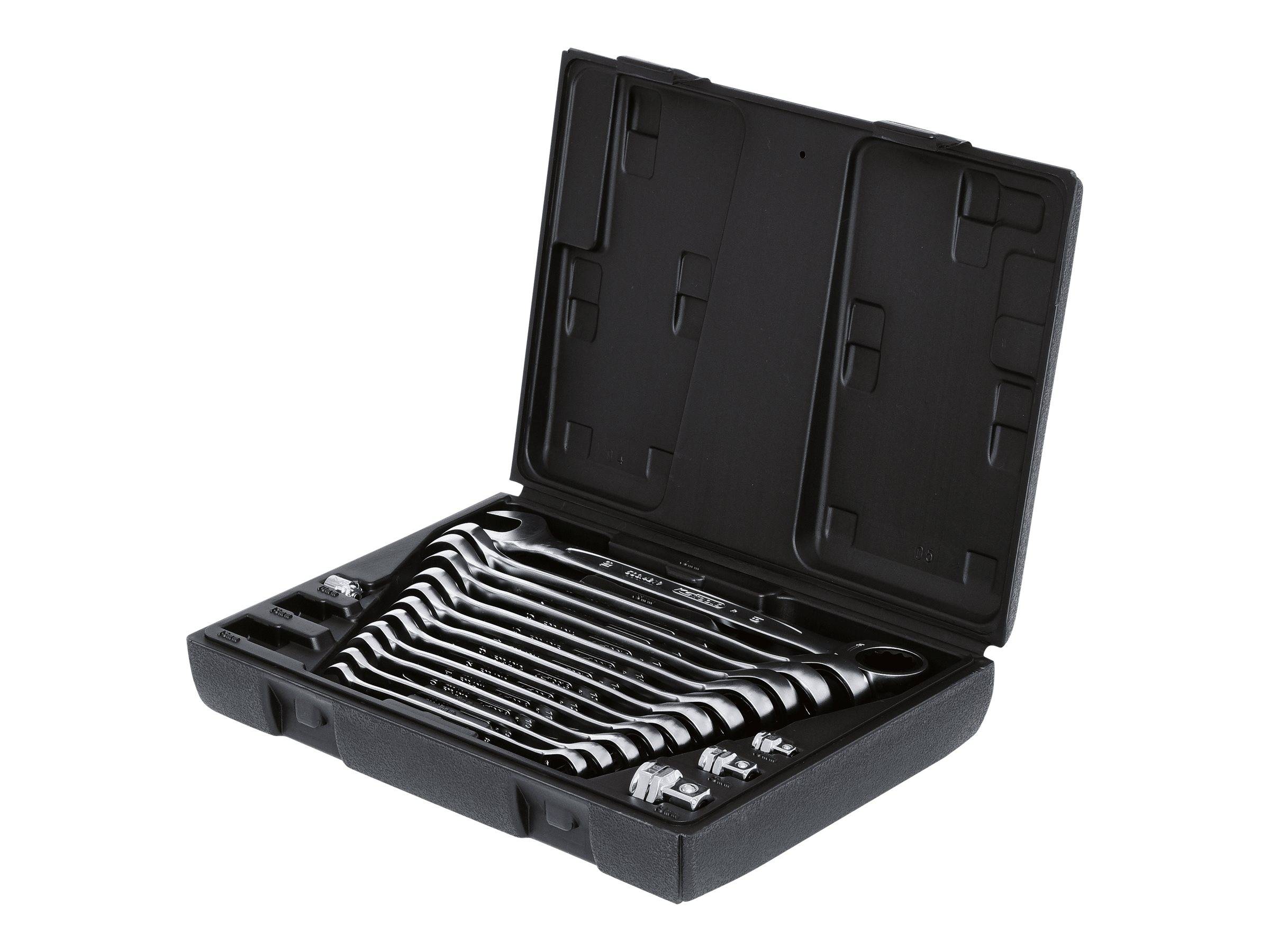 Ratschenschlüssel-Satz 16-tlg. 8-19mm gerade KS KS TOOLS - Artikel: 4042146084809-0