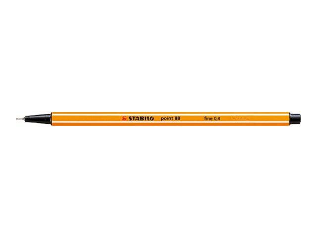 STABILO point 88 - Fineliner - gemischte Farben - 0.4 mm - fein (Packung mit 25)-1