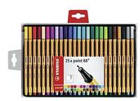 STABILO point 88 - Fineliner - gemischte Farben - 0.4 mm - fein (Packung mit 25)-3