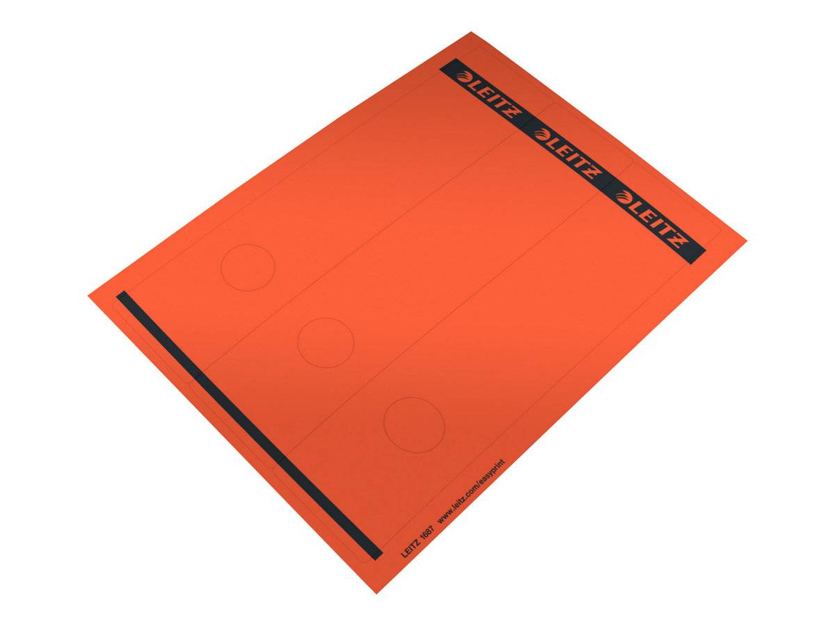 ESSELTE LEITZ - Leitz - Ordneretiketten - Rot (Packung mit 75)-1
