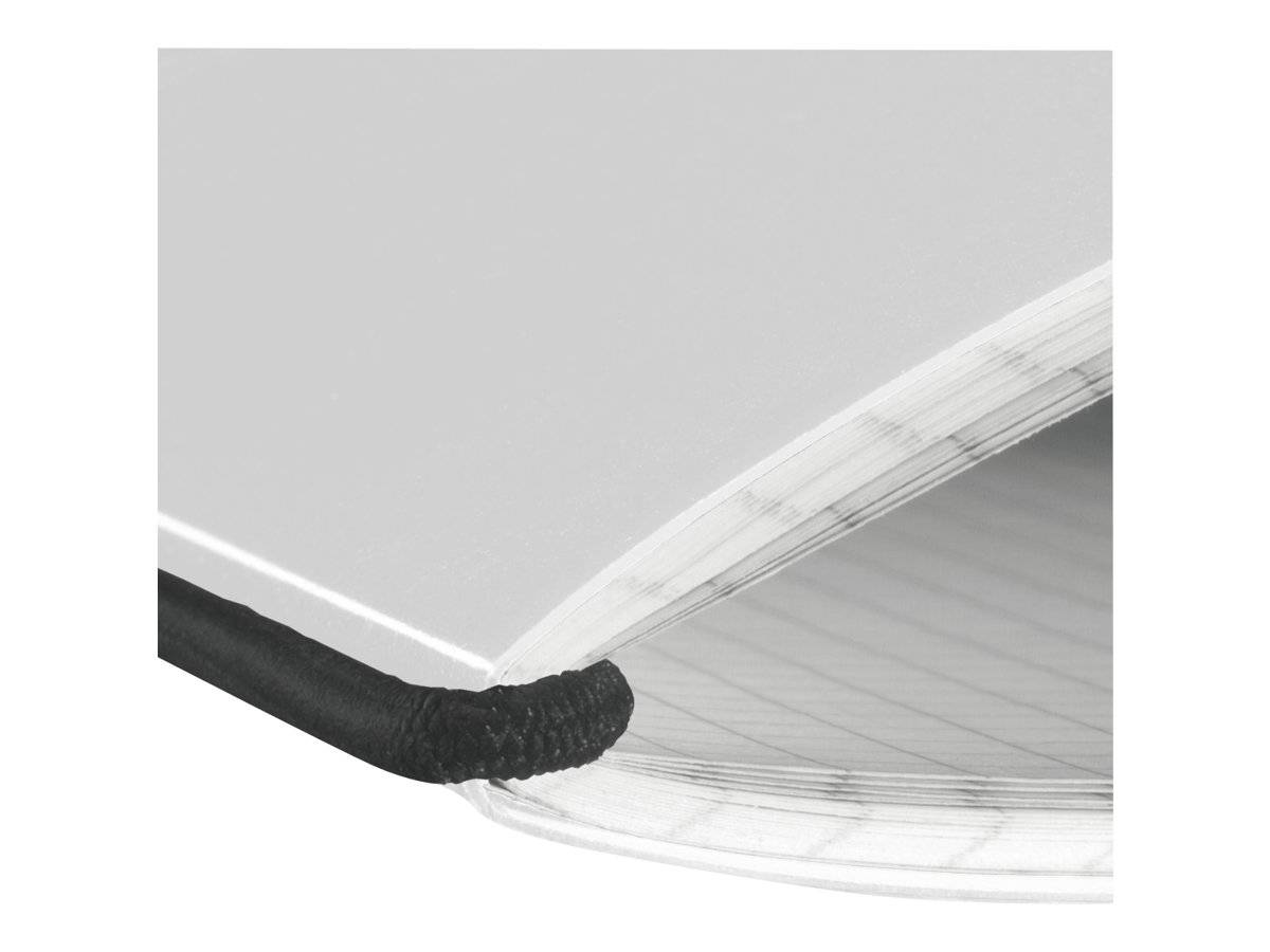 Herlitz my.book flex - Notizbuch - A5 - 40 Blatt / 80 Seiten - weißes Papier - kariert - transparente Hülle - Polypropyl-1