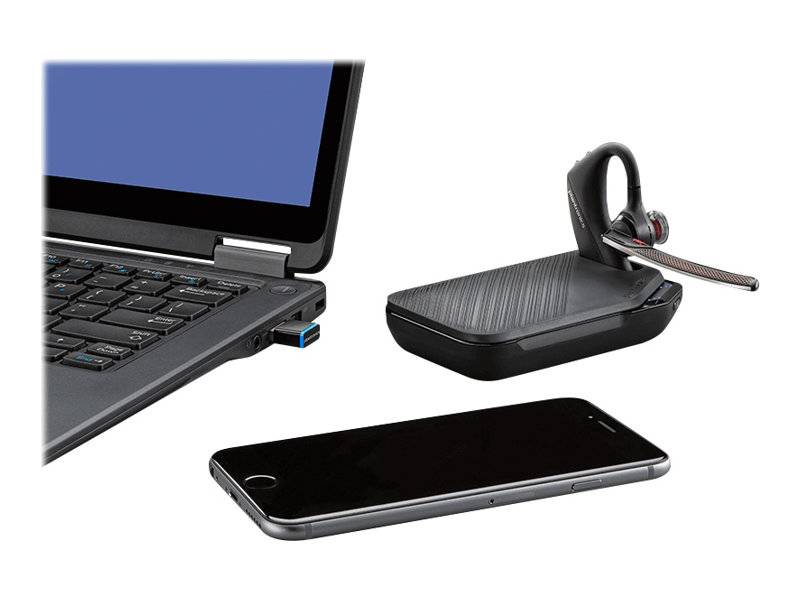 Poly Voyager 5200 UC - Headset - Ohrstöpsel - über dem Ohr angebracht-3