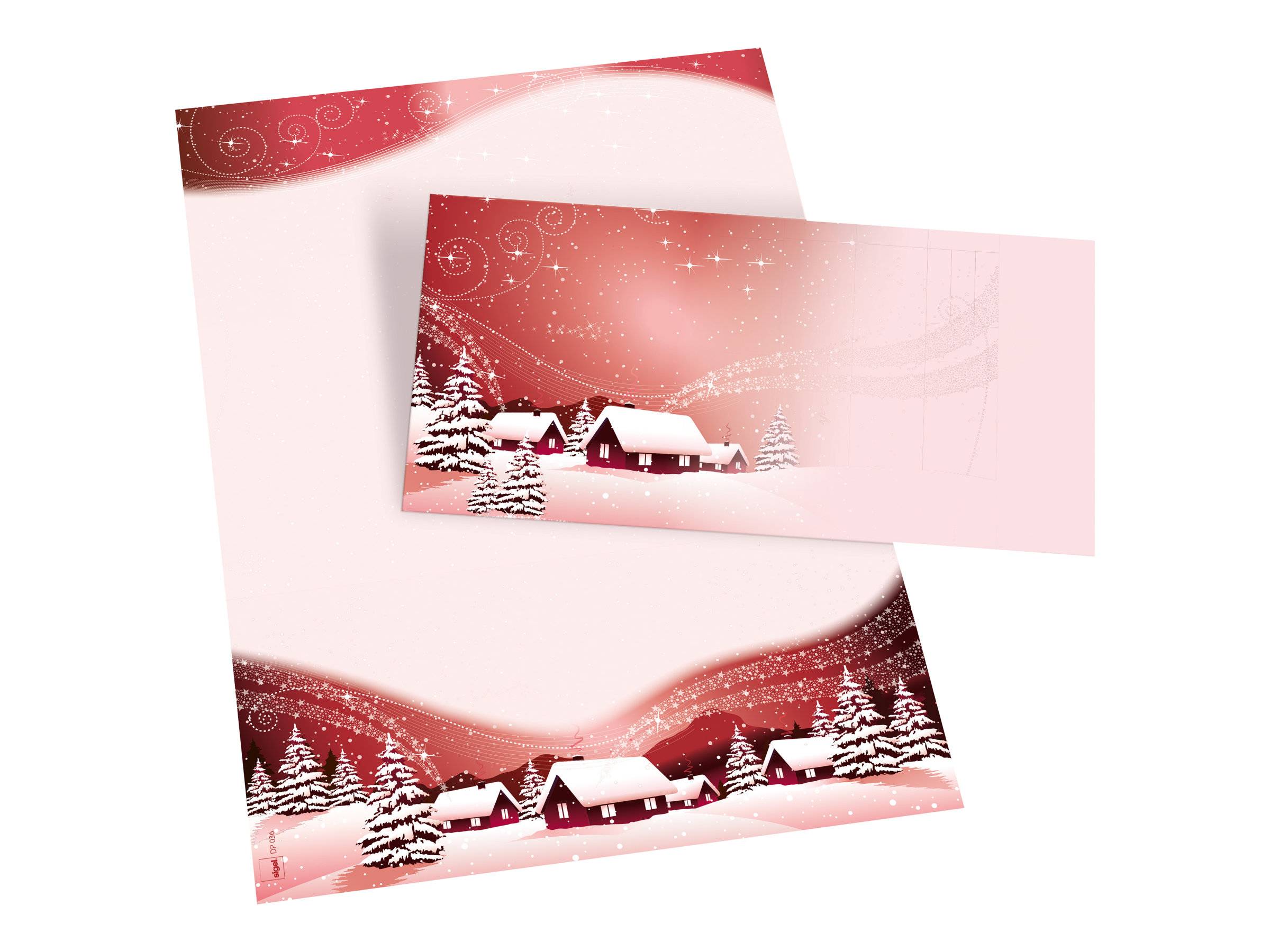 Sigel Christmas - Umschlag - International DL (110 x 220 mm)-0