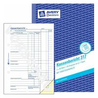 Avery Zweckform - Kassenbericht - 50 Blatt - A5-4