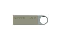 Goodram UUN2, 32 GB, USB Typ-A, 2.0, 20 MB/s, Drehring, Silber-0