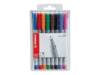 STABILO OHPen universal - Fineliner - nicht dauerhaft - für Overhead-Projektor-Folien - gemischte Farben - 0.7 mm - fein