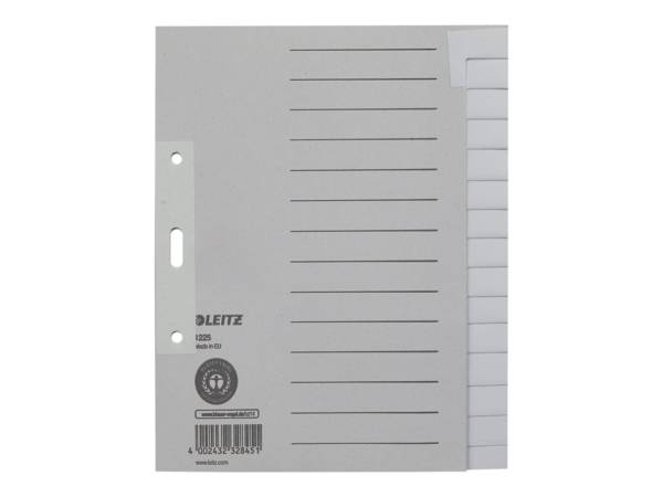 Papierregister Blanko