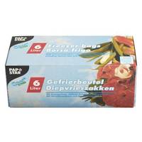 PAPSTAR - Gefrierbeutel - 6 L - Blau (Packung-1