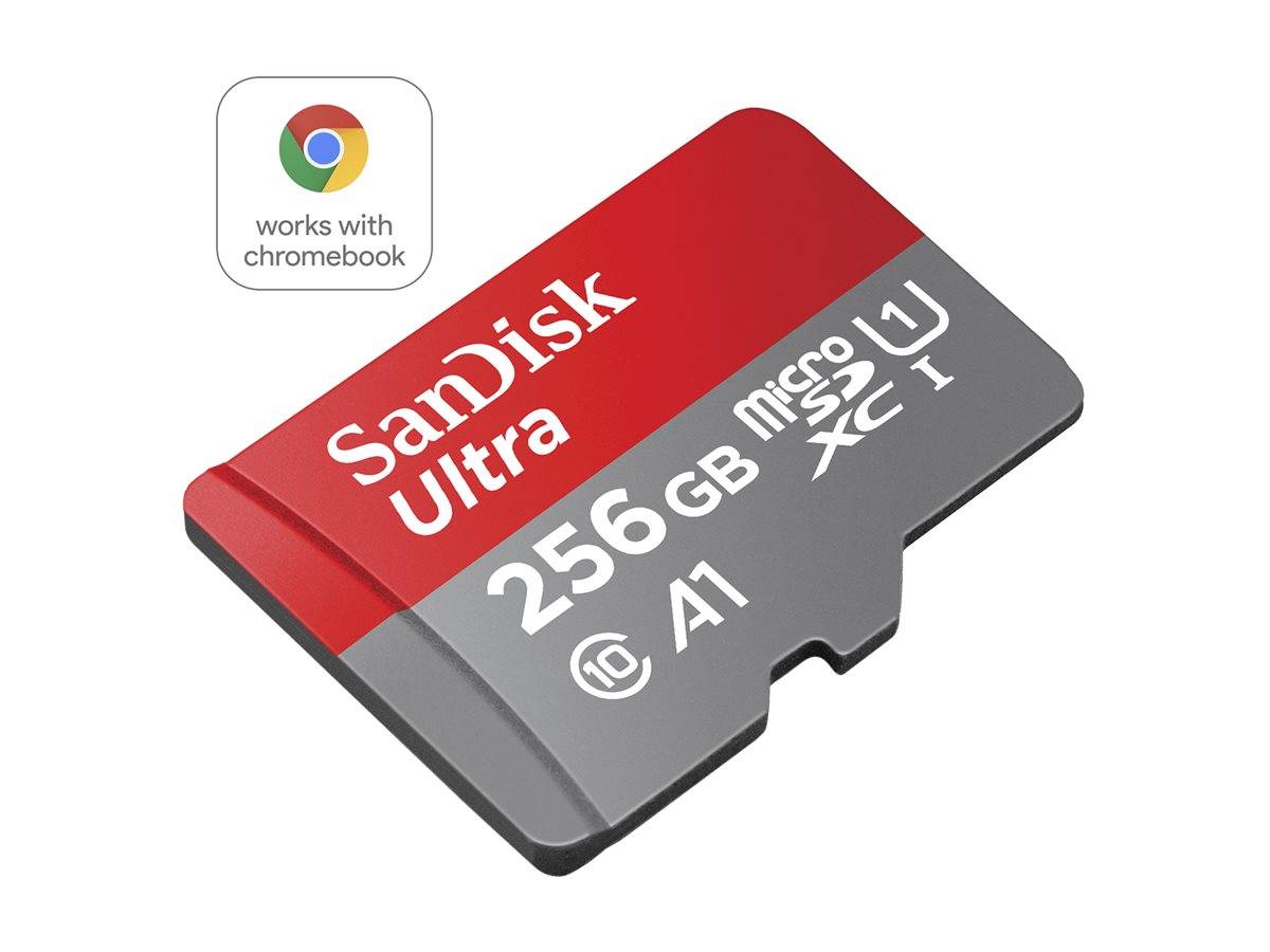 SanDisk Ultra - Flash-Speicherkarte (microSDXC-an-SD-Adapter-1