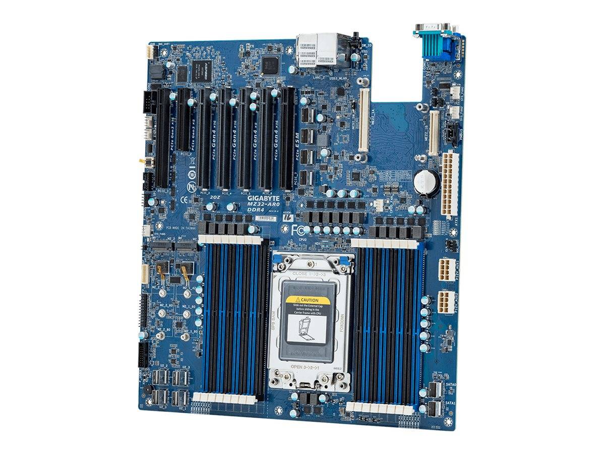 Gigabyte MZ32-AR0 - 1.0 - Motherboard - Erweitertes ATX - Socket SP3 - USB 3.0-3