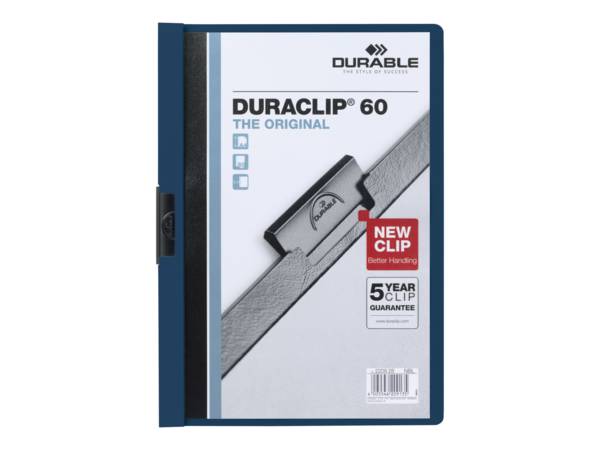 DURABLE DURACLIP 60 - Klemmhefter - für A4 - Kapazität: 60 Blätter