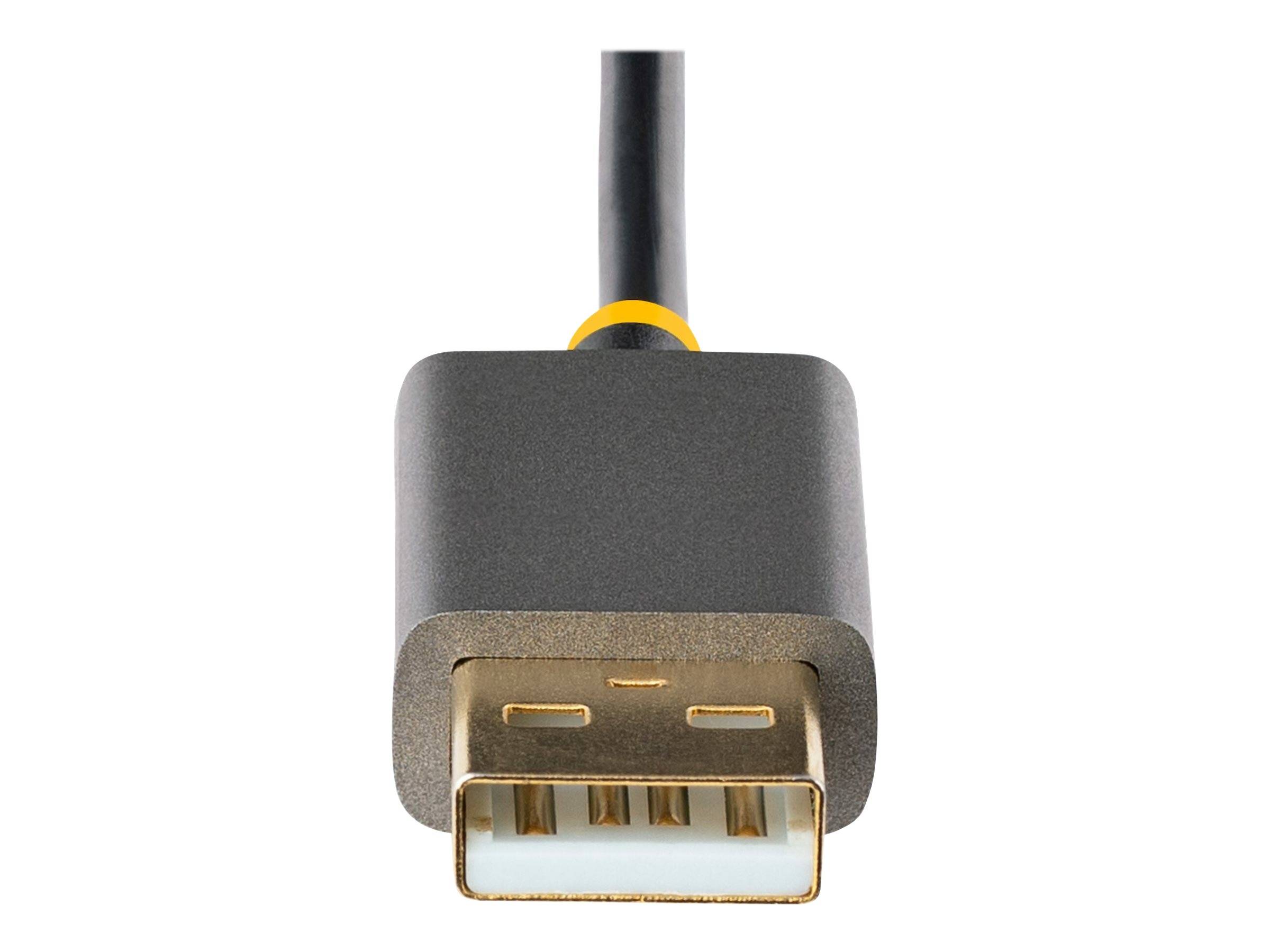 StarTech.com 1ft (30cm) HDMI to DisplayPort Adapter, Active 4K 60Hz HDMI Source to DP Monitor Adapter Cable, USB Bus Pow-4