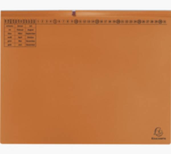 Exacompta 370309B, Karton, Orange, 320 g/m², 265 mm, 316 mm, 1 Stück(e)