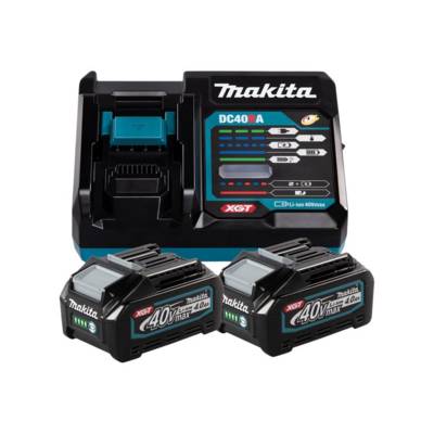 Makita XGT DC40RA - Batterieladegerät + Batterie 2 x-0