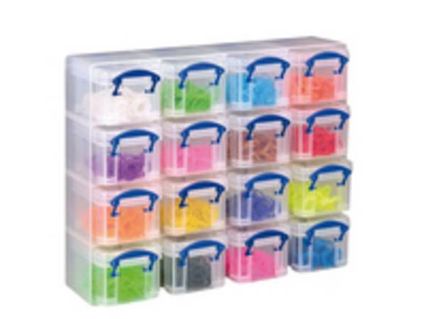 Really Useful Boxes UB03KUB, Aufbewahrungsbox, Transparent, Rechteckig, Kunststoff, Monochromatisch, Indoor