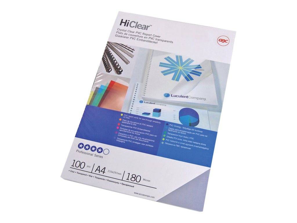 GBC HiClear - A4 (210 x 297 mm) - 150 Mikron-1