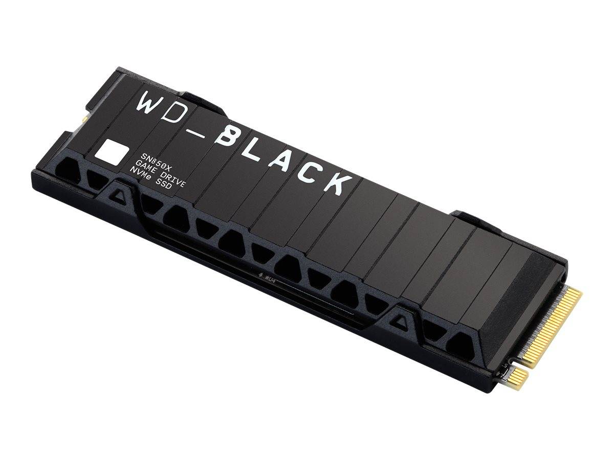 WD_BLACK SN850X NVMe SSD WDS100T2XHE - SSD - 1 TB - intern - M.2 2280 - PCIe 4.0 x4 (NVMe)-0