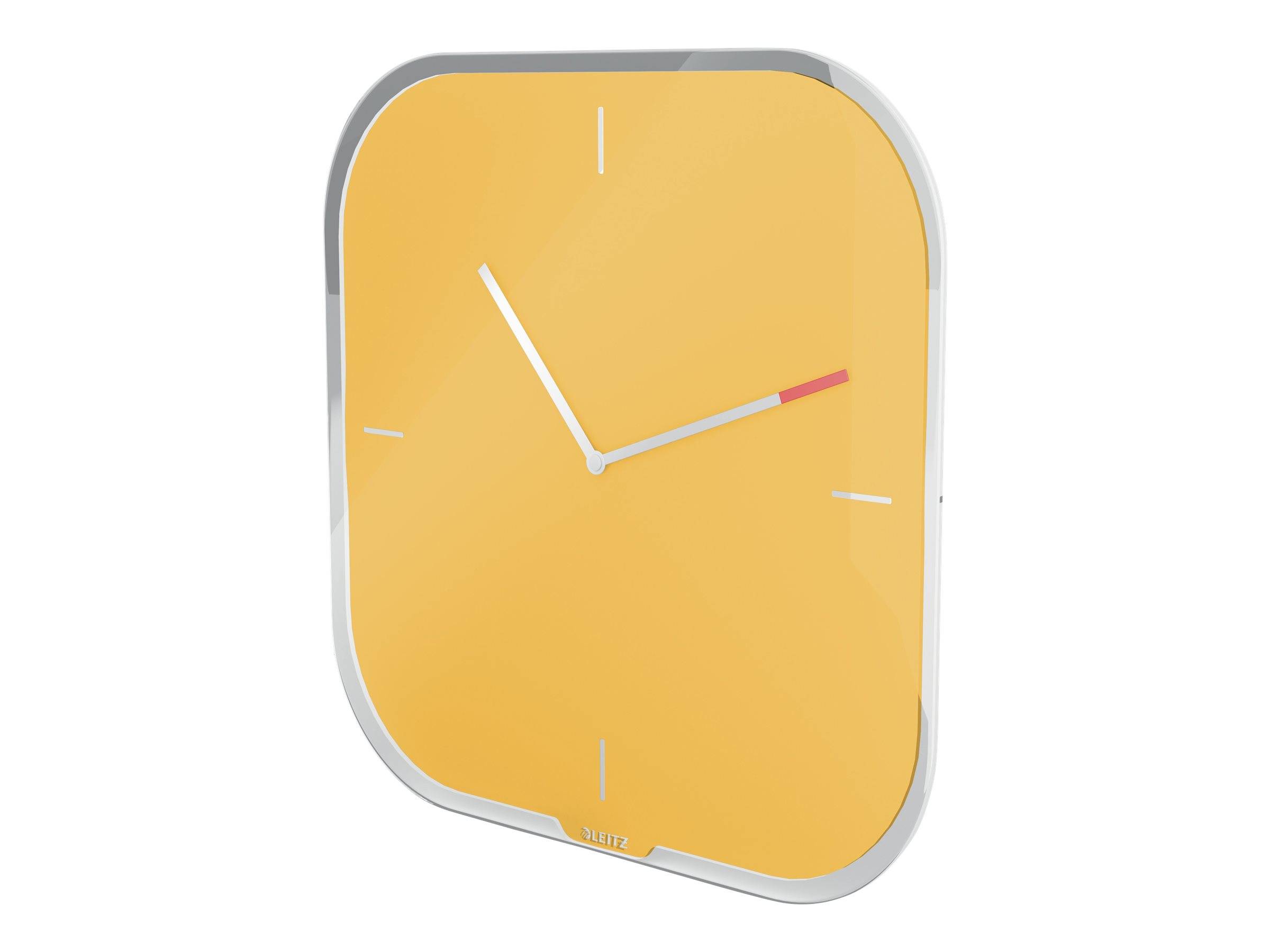 ESSELTE LEITZ - Leitz Cosy - Uhr - viereckig - Quarz - geeignet für Wandmontage-1