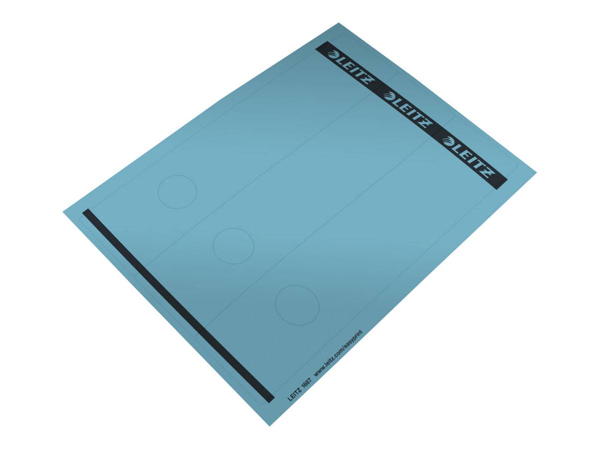 ESSELTE LEITZ - Leitz - Ordneretiketten - Blau (Packung mit 75)-1