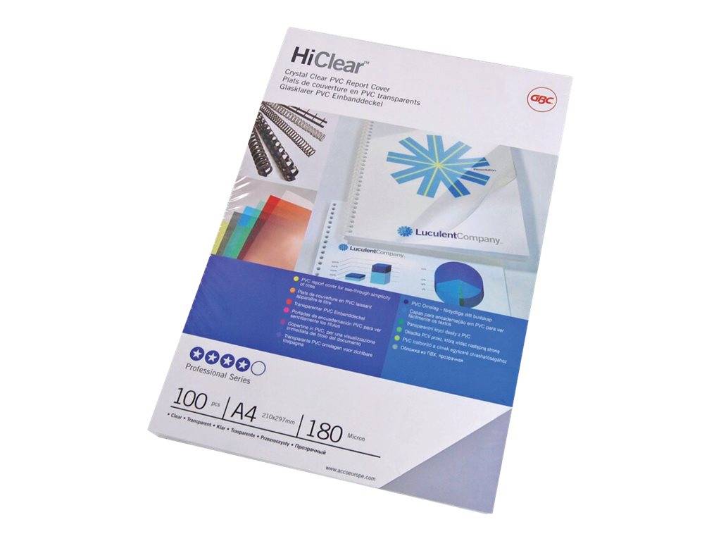 GBC HiClear - A4 (210 x 297 mm) - 200 Mikron-1