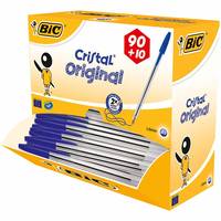 BIC Cristal - Kugelschreiber - Blau - 1 mm - Mittel (Packung mit 100)-2