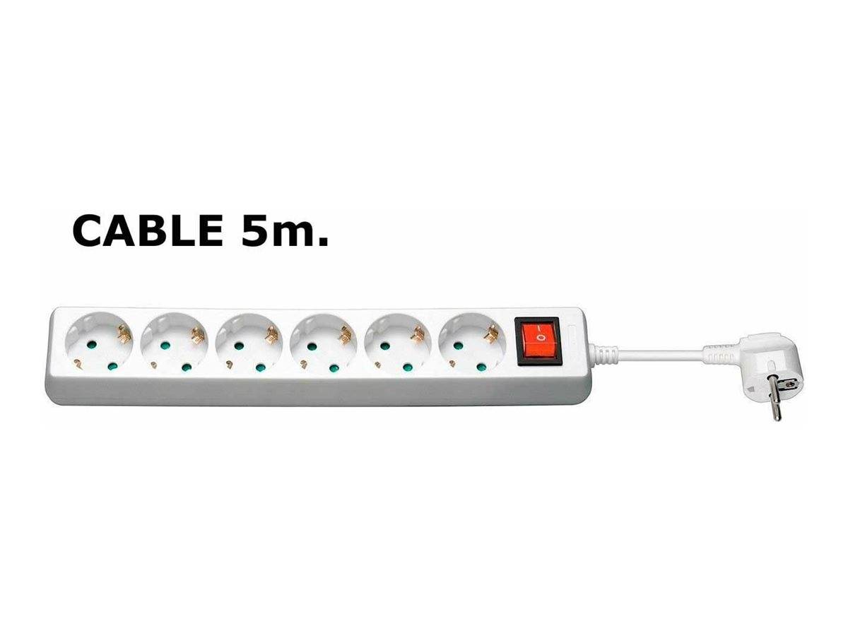 MicroConnect - Steckdosenleiste - Eingabe, Eingang power CEE 7/7-3