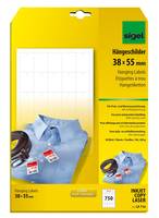 Sigel LP716 - Weiß - 38 x 55 mm - 200 g/m² - 750 Stck. (30 Bogen x 25)-2