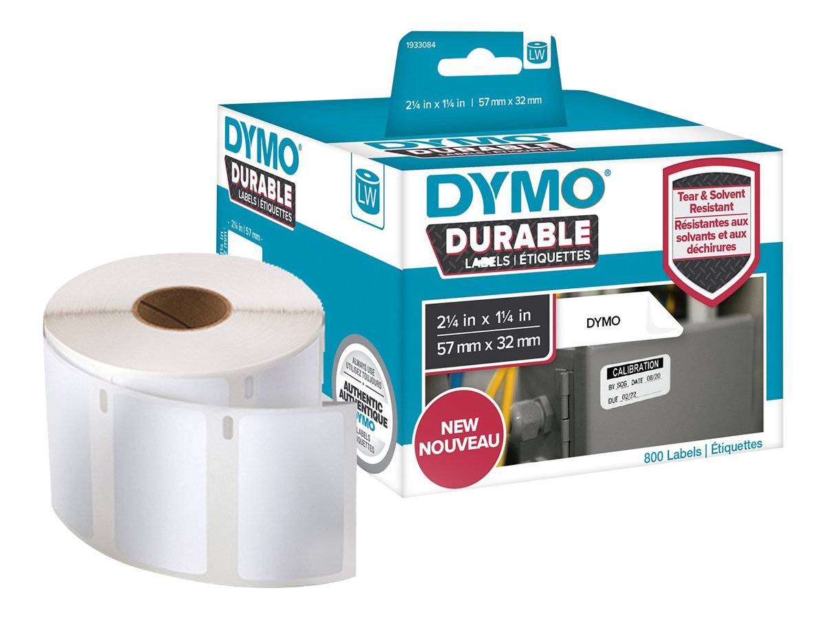DYMO LabelWriter Address - Polyester - Klebstoff - weiß - 32 x 57 mm 800 Etikett(en) (1 Rolle(n)-0