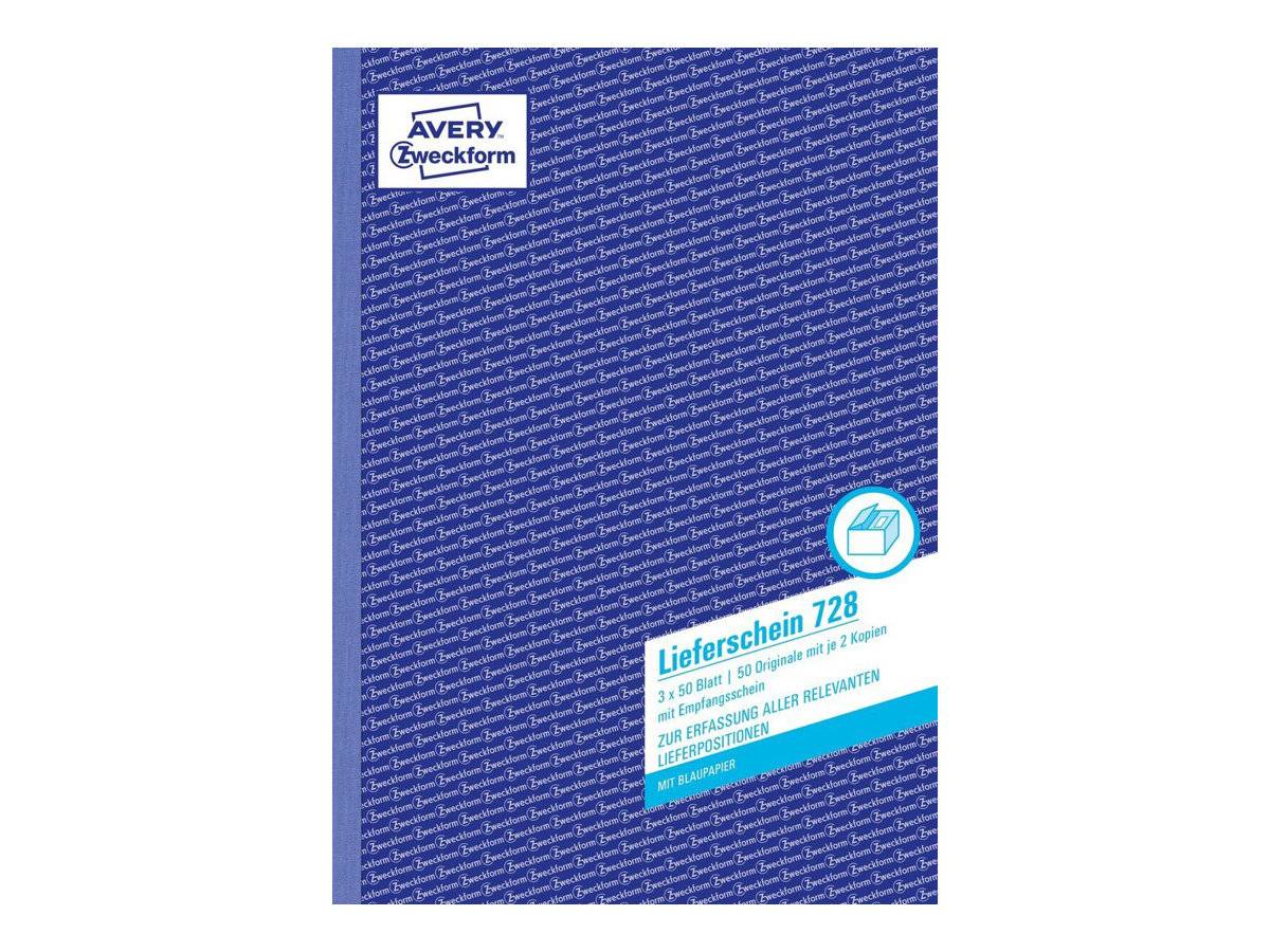 Avery Zweckform - Lieferliste - 50 Blatt - A4-1