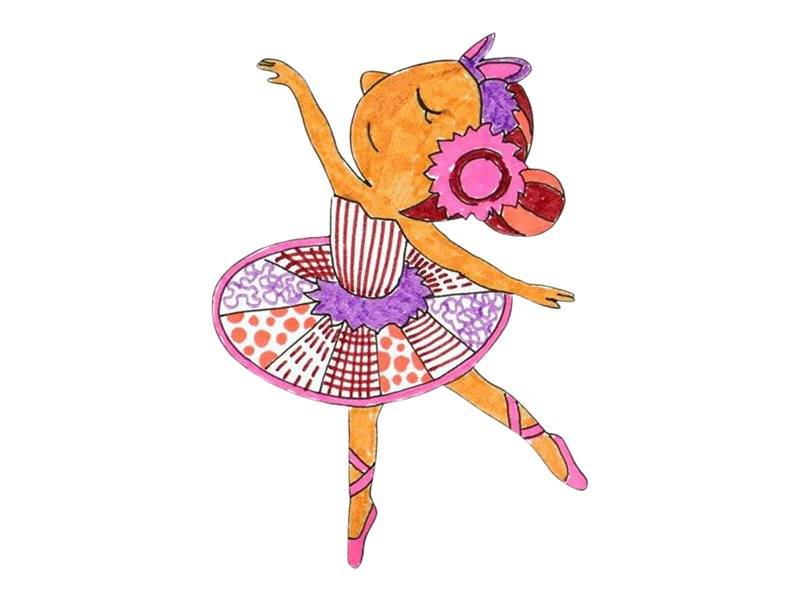 Faber-Castell CONNECTOR Ballerina - Filzstift - ausgewählte leuchtende Farben (Packung mit 33)-2