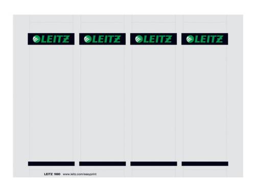 ESSELTE LEITZ - Leitz - Ordneretiketten - Grau (Packung mit 100)