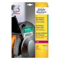 Avery Zweckform - Polyethylen (PE) - matt - permanenter Klebstoff - weiß - 63.5 x 33.9 mm 240 Etikett(en) (10 Bogen x 24-1