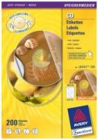 CD/DVD-Etikett matt weiß 200 St./Pack. - Artikel: 129194400-4