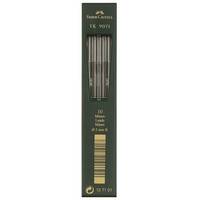 Faber-Castell TK 9071 - Bleistiftmine - B - Intense Black - 2 mm (Packung mit 10)-1
