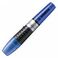 Textmarker Luminator 2+5mm Keilspitze blau-2