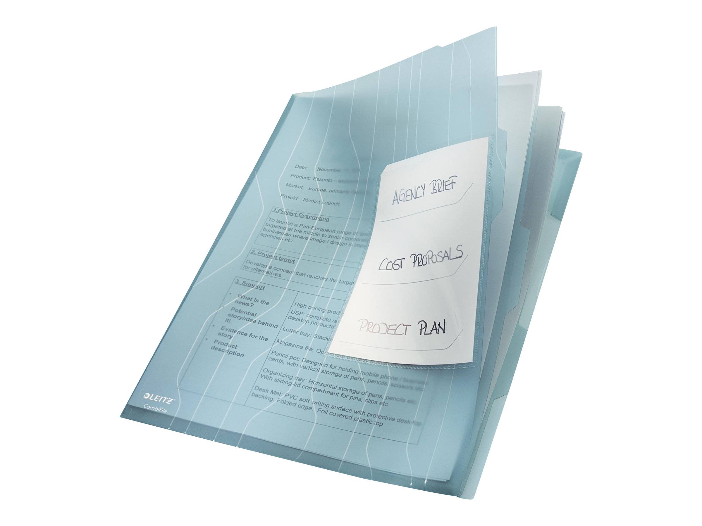 ESSELTE LEITZ - Leitz CombiFile - L-förmiger Ordner - 3 Teile-3