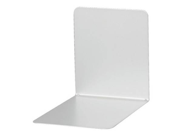 JAKOB MAUL - MAUL - Buchstütze - Metall - Gloss Silver (Packung mit 2)