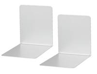 JAKOB MAUL - MAUL - Buchstütze - Metall - Gloss Silver (Packung mit 2)-1