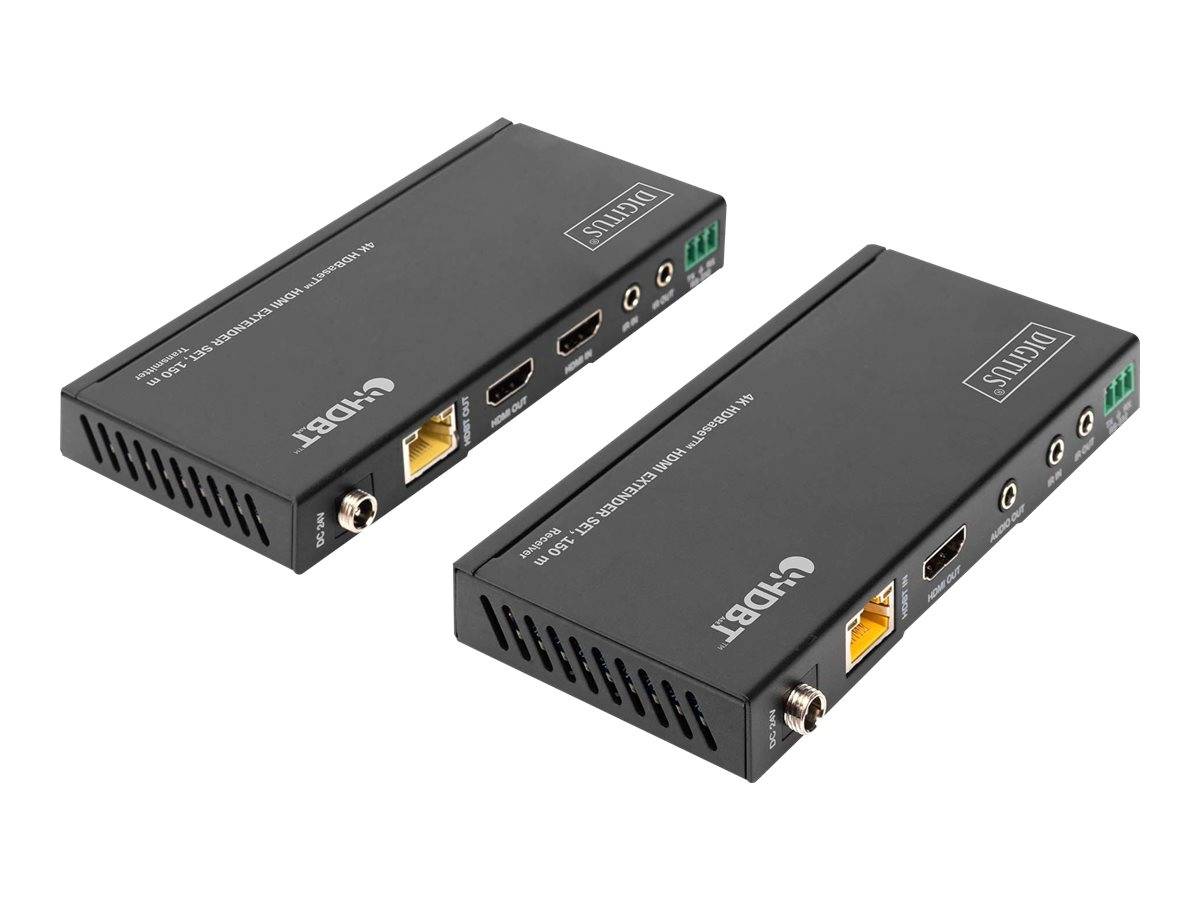 DIGITUS - 4K HDBaseT HDMI Extender Set, 150 m-2