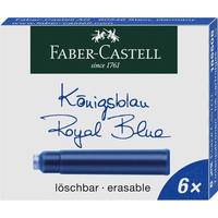 Faber-Castell - Tintenpatrone - nicht dauerhaft - Königsblau (Packung mit 6)-2