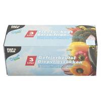 PAPSTAR - Gefrierbeutel - 3 L - Blau (Packung-1