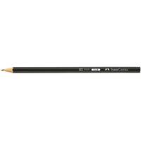 Bleistift Sechseckform B schwarz-1