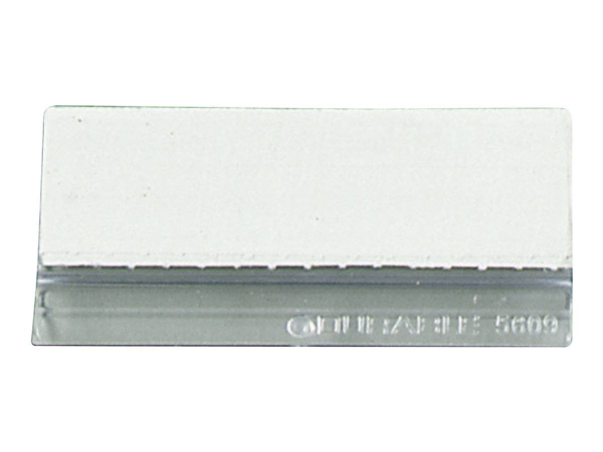 DURABLE - Reiter für Sichttafel - durchsichtig (Packung mit 10)-0