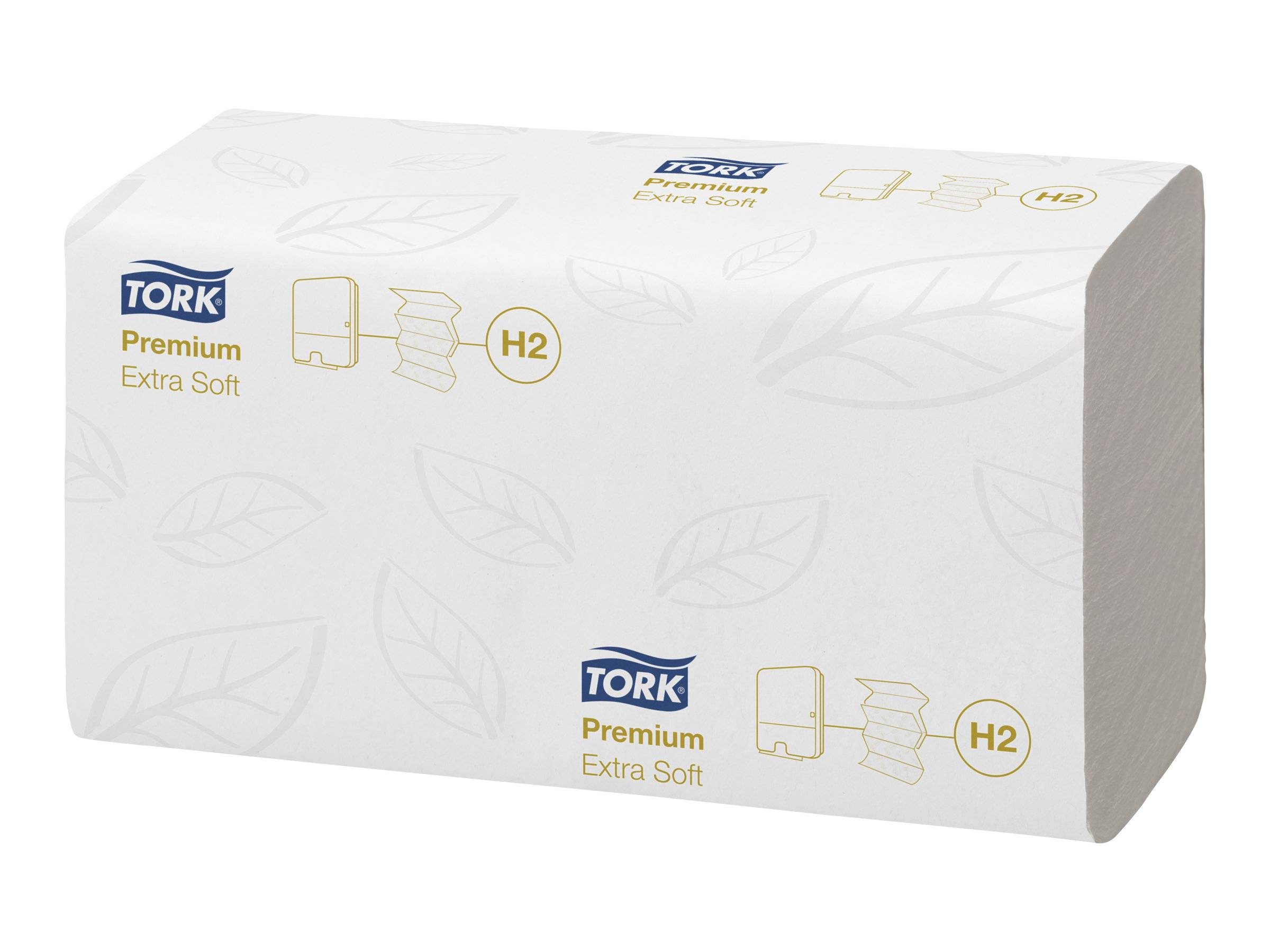 Tork Premium H2 - Papiertücher - 296 g - 100 Blätter-0